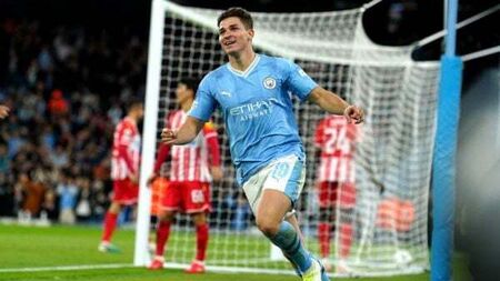 Alvarez relishing Erling Haaland link-up as Man City launch Champions League defence