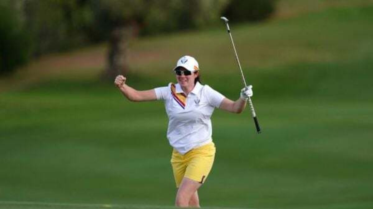 Europe stage superb fourballs fightback to cut USA’s lead to 5-3 in Solheim Cup