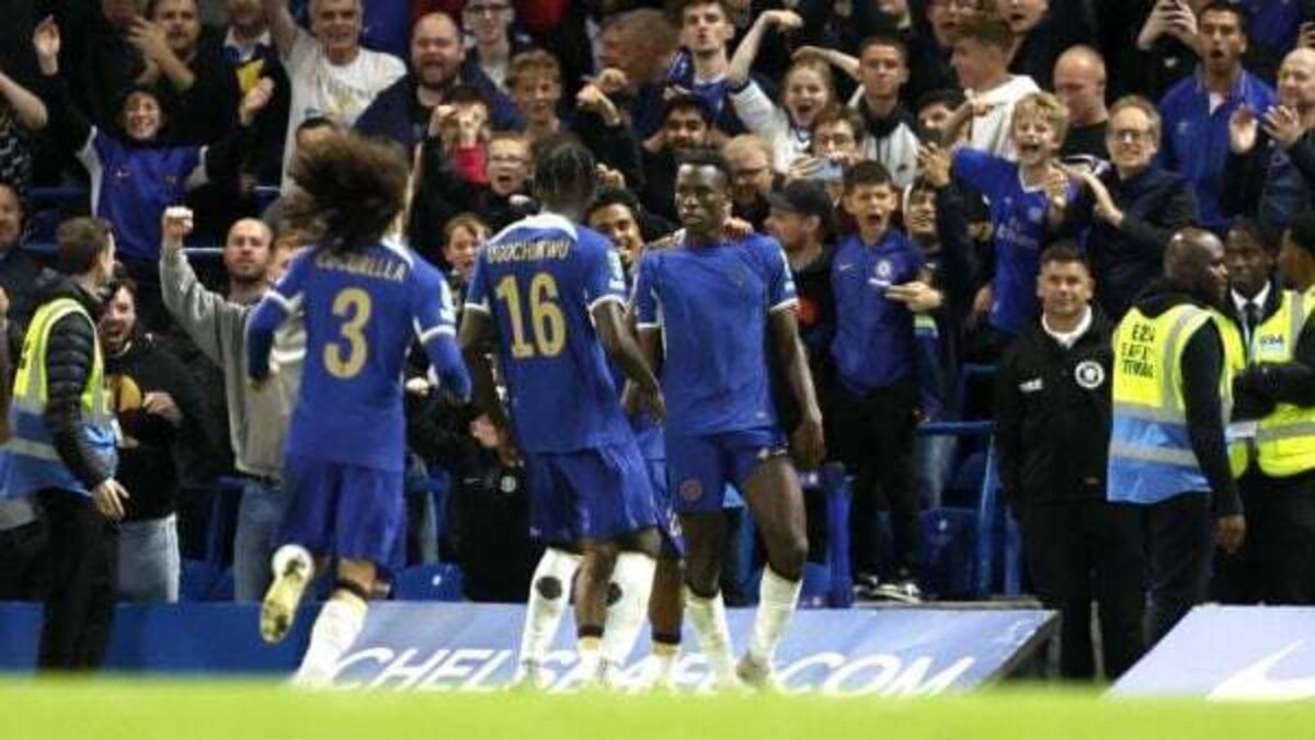 Nicolas Jackson strike earns Chelsea much-needed cup victory over Brighton