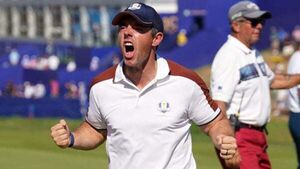 Ryder Cup day two: Europe on course to regain trophy as emotions run high in Rome Ryder Cup day two: Europe on course to regain trophy as emotions run high in Rome