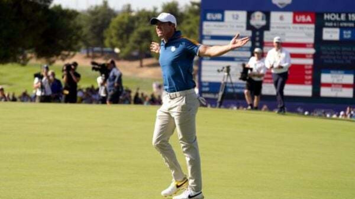 Ryder Cup: The final day in pictures as Europe take victory
