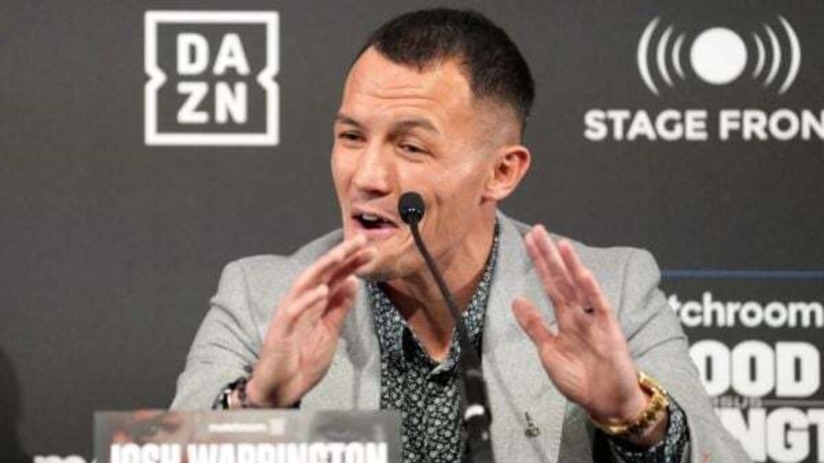 Josh Warrington vows to halt Leigh Wood’s rise as British pair prepare to fight