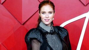 Strictly’s Angela Scanlon compares foot bandages to abstract modern art Strictly’s Angela Scanlon compares foot bandages to abstract modern art