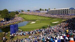 Fire breaks out at Ryder Cup venue