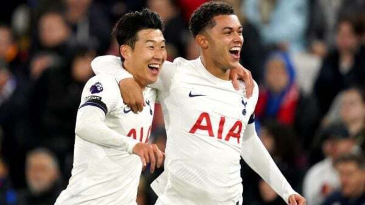 Tottenham extend lead at top of Premier League with victory at Crystal Palace