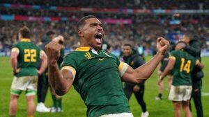 Rugby World Cup final: South Africa beat New Zealand to win record fourth title Rugby World Cup final: South Africa beat New Zealand to win record fourth title