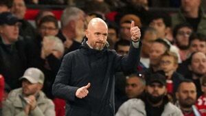 Erik ten Hag believes Man United are ‘on the up’ despite derby drubbing Erik ten Hag believes Man United are ‘on the up’ despite derby drubbing