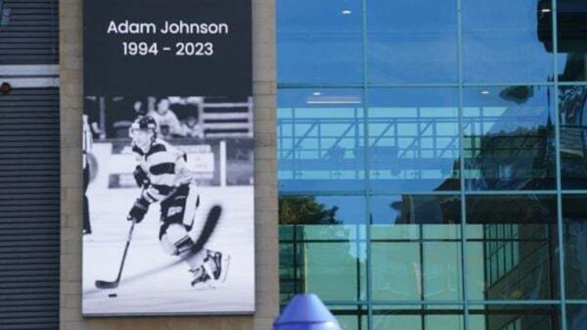 Police investigate ‘freak accident’ death of Adam Johnson in ice hockey match