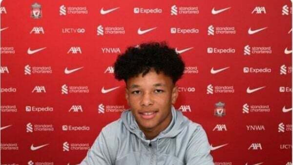 17-year-old Irish winger Trent Kone-Doherty signs contract with Liverpool