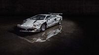 Damaged Lamborghini Countach from The Wolf of Wall Street heading to auction