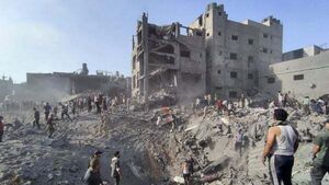 Tánaiste describes Israeli attack on a refugee camp as 'disproportionate'
