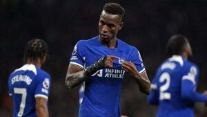 Nicolas Jackson treble proves decisive as Chelsea win thriller at nine-man Spurs Nicolas Jackson treble proves decisive as Chelsea win thriller at nine-man Spurs
