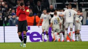 Man Utd throw away lead twice after Rashford red in damaging Copenhagen defeat Man Utd throw away lead twice after Rashford red in damaging Copenhagen defeat