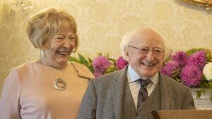 Sabina Higgins receiving treatment for breast cancer Sabina Higgins receiving treatment for breast cancer
