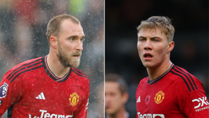 Christian Eriksen and Rasmus Hojlund face spells out for Manchester United Christian Eriksen and Rasmus Hojlund face spells out for Manchester United