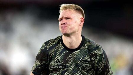 Aaron Ramsdale’s dad criticises Mikel Arteta for not explaining why son dropped