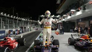 Max Verstappen overcomes penalty and collision to win Las Vegas Grand Prix Max Verstappen overcomes penalty and collision to win Las Vegas Grand Prix