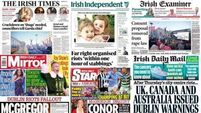 What the papers say: Tuesday's front pages