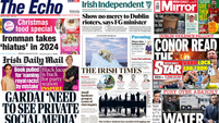 What the papers say: Wednesday's front pages