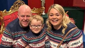 Four-year-old with sight loss enjoys magic of first Santa letter