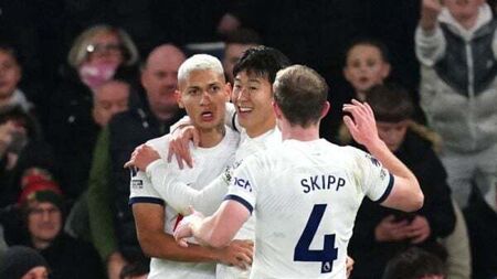 Dejan Kulusevski stars as 10-man Tottenham pile more misery on Nottingham Forest