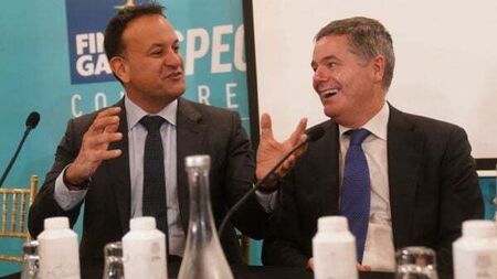 Varadkar downplays prospect of Donohoe quitting government for IMF role