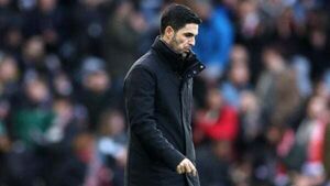 Mikel Arteta laments ‘painful’ defeat as Arsenal title challenge suffers blow Mikel Arteta laments ‘painful’ defeat as Arsenal title challenge suffers blow