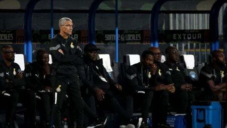 Chris Hughton dodges blow from angry Ghana fan after Afcon loss
