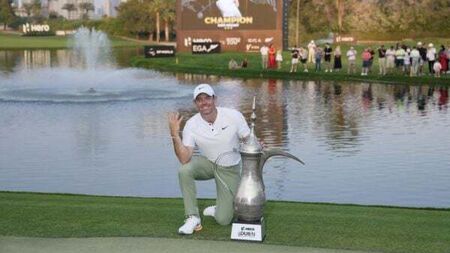 Rory McIlroy savours superb comeback win for fourth Dubai Desert Classic title