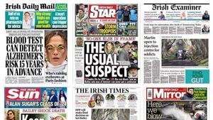 What the papers say: Tuesday's front pages What the papers say: Tuesday's front pages