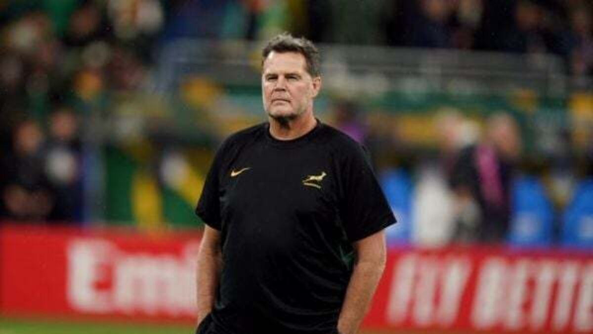 Rassie Erasmus recovering after suffering chemical burns in ‘freak accident’