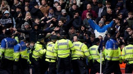 Play suspended after trouble in stands during West Brom v Wolves FA Cup tie