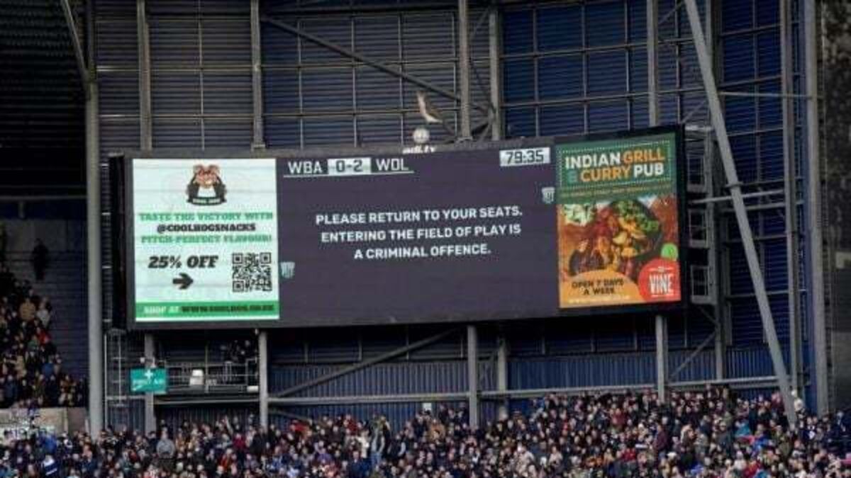 Crowd trouble overshadows Wolves’ FA Cup win at West Brom