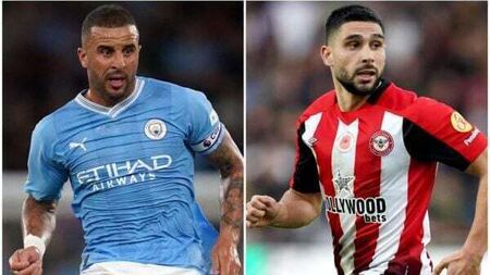 Pep Guardiola refuses to discuss Kyle Walker and Neal Maupay bust-up in City win