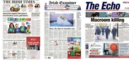 What the papers say: Thursday's front pages