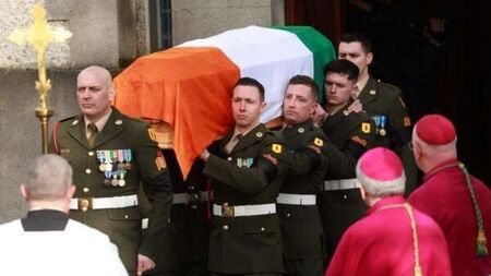 Graveside mourners hear John Bruton was a ‘statesman of unshakeable integrity’
