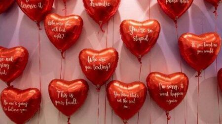 Women's Aid launch Valentine's pop-up to highlight signs of intimate relationship abuse