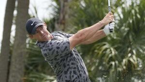 Rory McIlroy three strokes off the pace in Florida