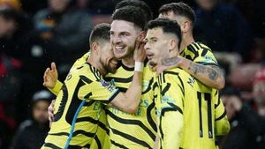 Declan Rice knows Arsenal cannot afford any slip-ups in title race