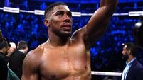 Anthony Joshua stops Francis Ngannou in the second round in Riyadh