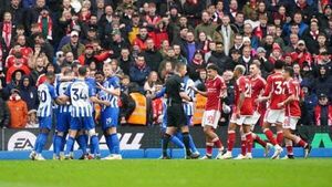 Brighton back to winning ways as Andrew Omobamidele own goal sinks Forest