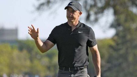 Rory McIlroy dismisses drop debate as he shares Players lead