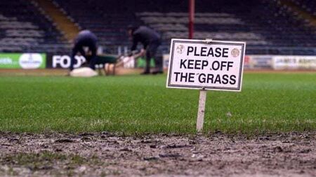 Rangers match at Dundee postponed due to a waterlogged pitch