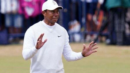 Tiger Woods named on entry list for next month’s Masters