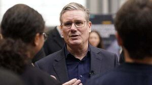 Keir Starmer urges Nike to change St George’s Cross colour on England shirt