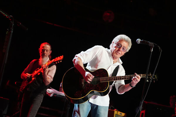 Roger Daltrey, on stage during 'Ovation' a celebration of 24 Years of gigs for the Teenage Cancer Trust, at the Royal Albert Hall, London, March 24, 2024. Photo: Ian West/PA Wire.