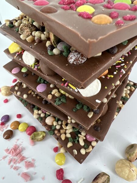 Artisan chocolate is readily available and packaging can be reused for storage Artisan chocolate is readily available and packaging can be reused for storage