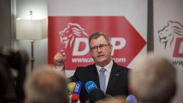Donaldson sexual offence charges have plunged DUP into ‘turmoil’, says Wilson