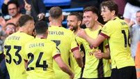 Ten-man Burnley come from behind against Chelsea with Cullen and O'Shea goals