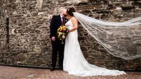 Wedding Bells: Mr and Mrs Wall were destined to be together